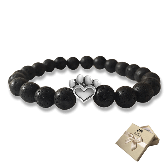 Bead Bracelet - Help For Paws™ Bracelet In Black