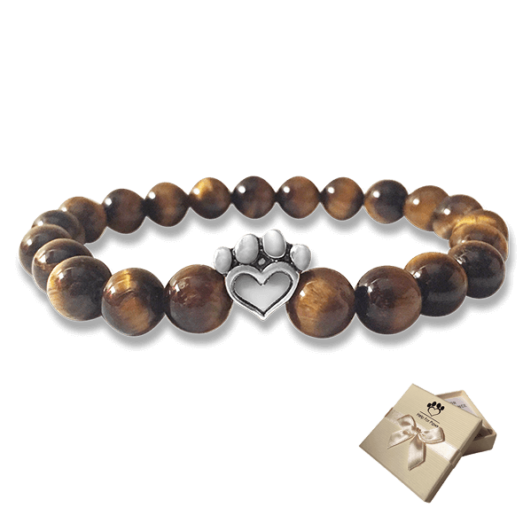 Bead Bracelet - Help For Paws™ Bracelet In Brown