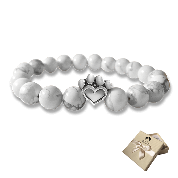 Help For Paws Bracelet In White