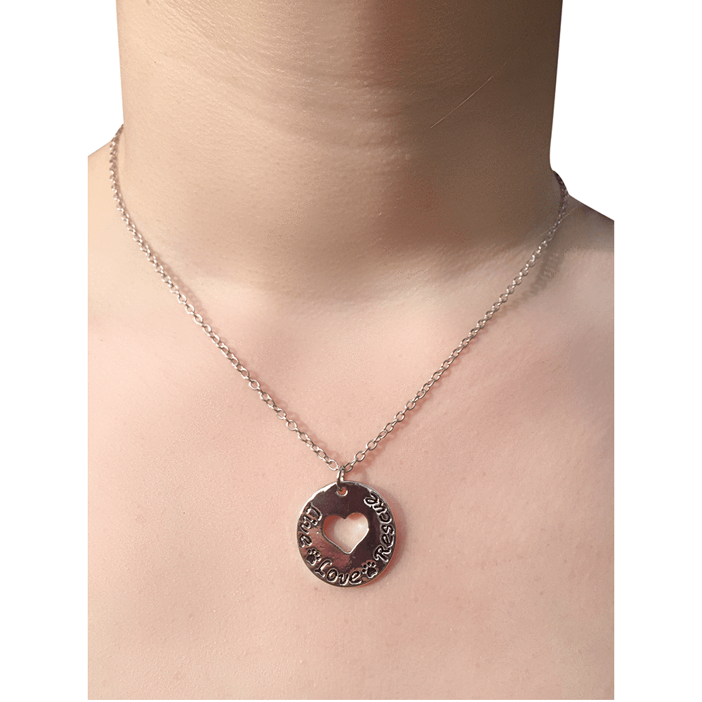 Necklace - Live Love Rescue Necklace