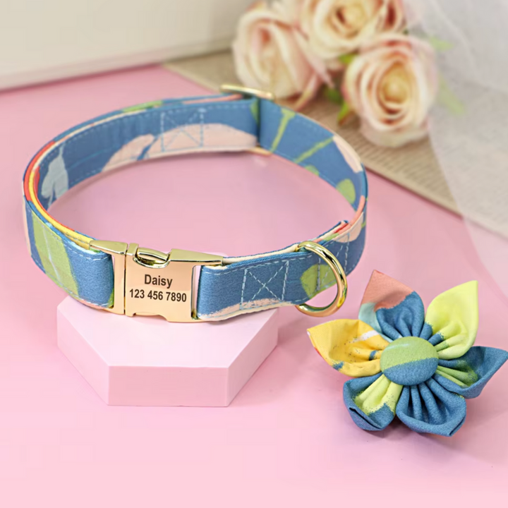Summer Flower Dog Collar