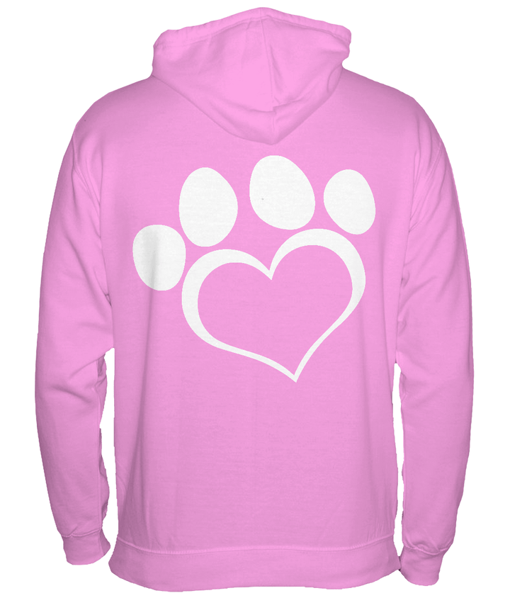 Suggested Products - Help For Paws Pink Hoodie