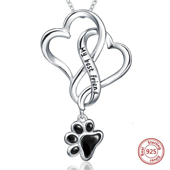 My Best Friend 925 Silver Necklace - Help For Paws