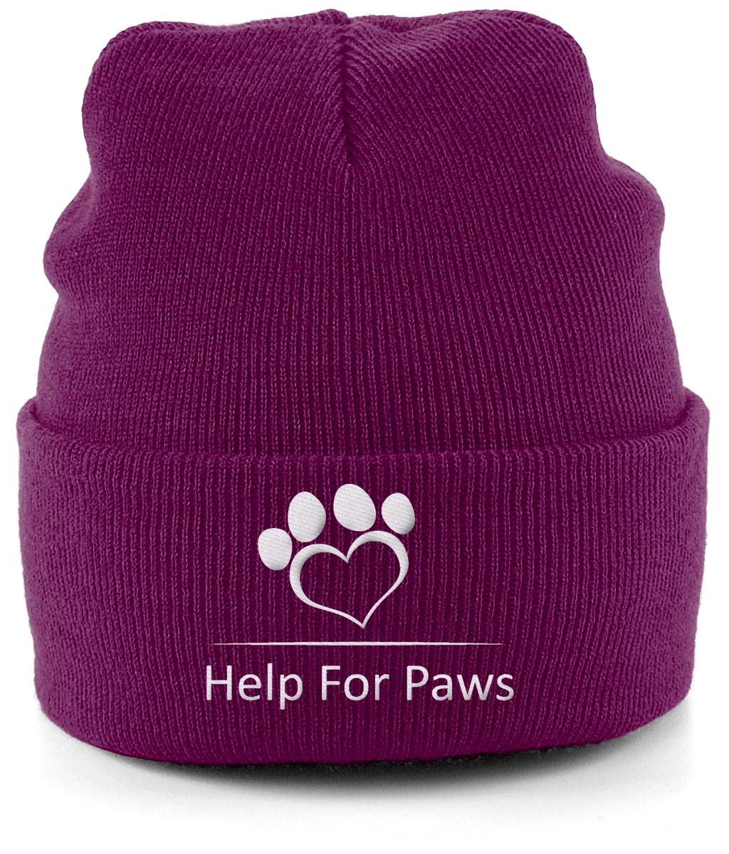 Clothing - Help For Paws Beanie Woolly Hat