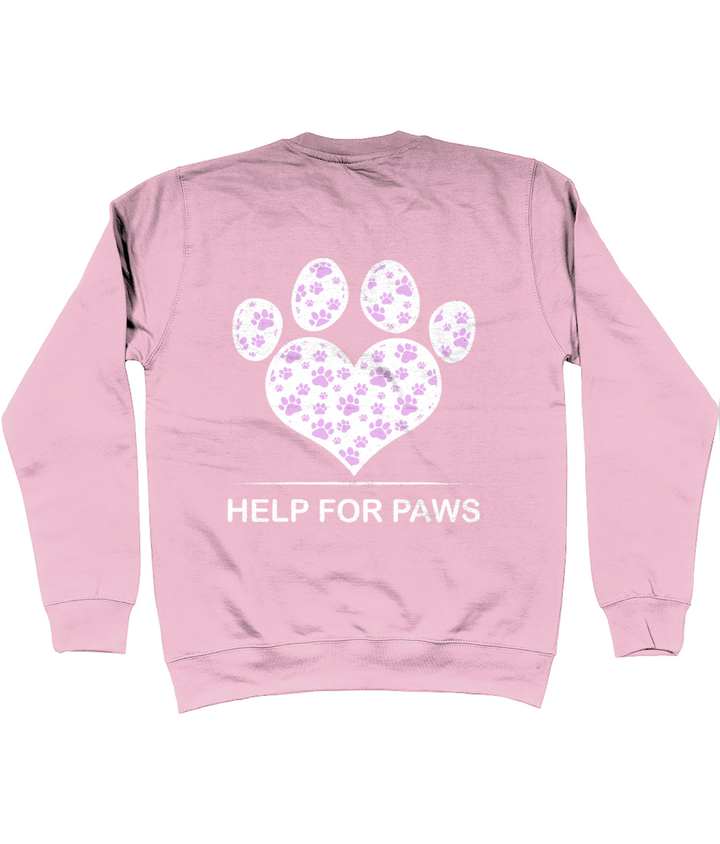 Pink Paws Sweatshirt