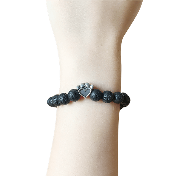 Bead Bracelet - Help For Paws™ Bracelet In Black