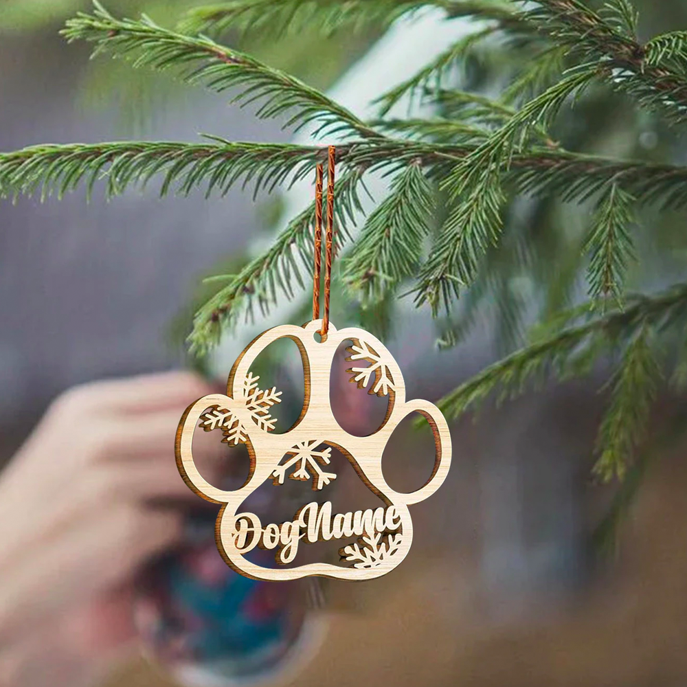 Personalised christmas best sale baubles for dogs