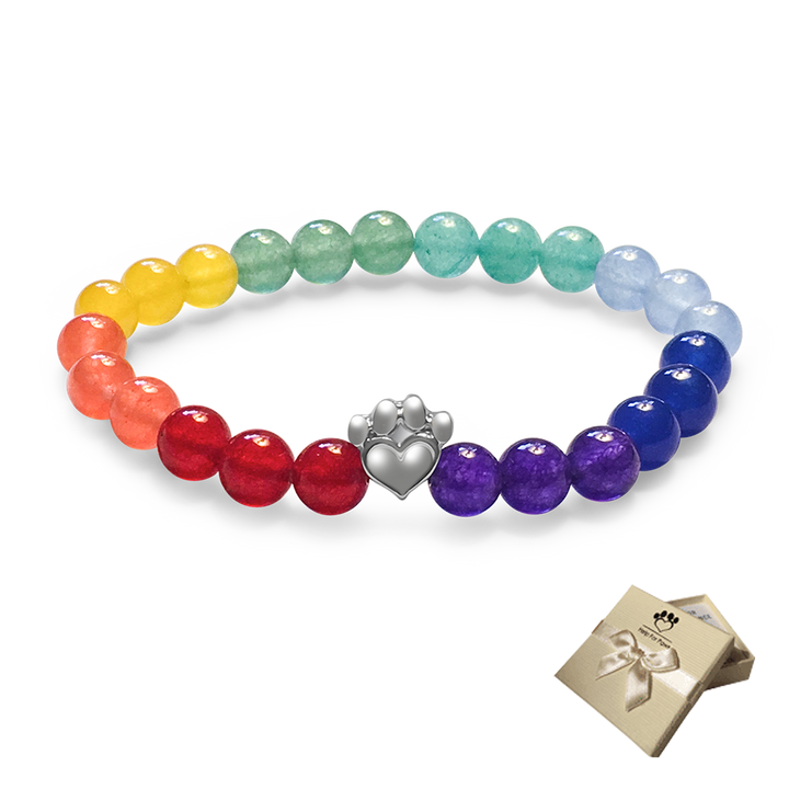 Bead Bracelet - Help For Paws™ Rainbow Bridge Memory Bracelet