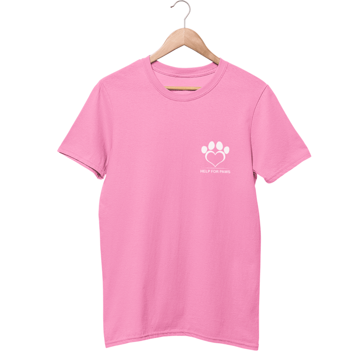 Pink Paws T-Shirt - Help For Paws